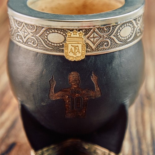 Taza mate imperial gourd messi - taza/mate,